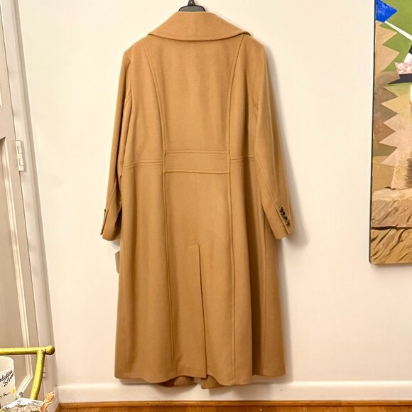 NWT!  ANNE KLEIN Single Breasted Maxi Coat - Picture 2 of 6